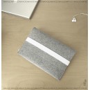 SILVER Wollfilz Sleeve für Dein 13'' Macbook Pro